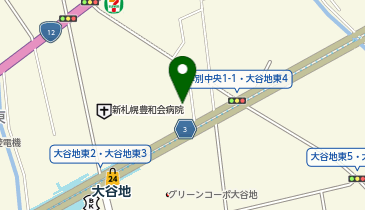 [EV]イーグルタウン大谷地店の地図画像