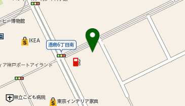 [EV]神戸エムケイ(株) 三菱商事エネルギー MK神戸空港前SSの地図画像