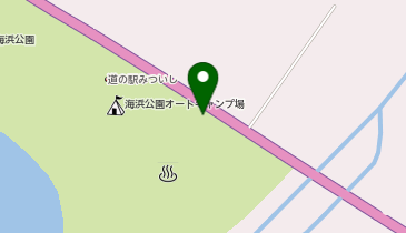 [EV]三石海浜公園 オートキャンプ場の地図画像