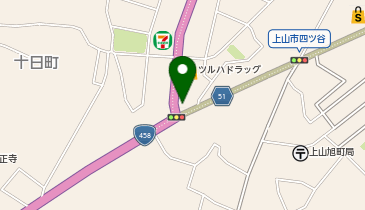 [EV]ツルハドラッグ 上山四ツ谷店の地図画像