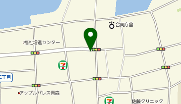 [EV]ツルハドラッグ 青森本町店の地図画像