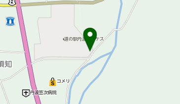 [EV]京丹波町 道の駅 丹波マーケスの地図画像