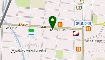 [EV]ネッツトヨタ京都(株) 北大路高野店の地図画像