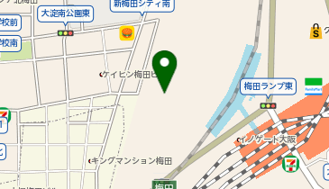 [EV]グラングリーン大阪 (南館・地下P 2階)の地図画像