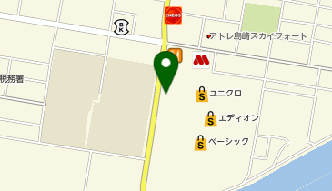 [EV]エディオン津北店の地図画像