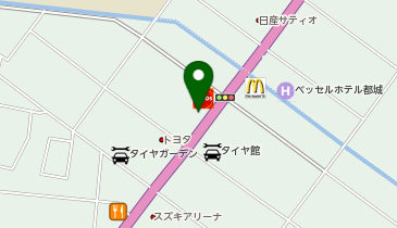 [EV]江夏石油(株) ENEOS セルフ吉尾SSの地図画像