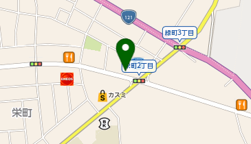 [EV]フライングガーデン 鹿沼店の地図画像