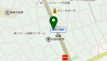 [EV](株)スズキ自販東京 スズキアリーナ杉並方南の地図画像