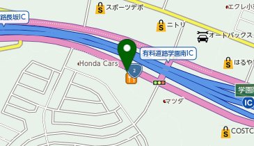 [EV](株)ナック Jeep神戸の地図画像