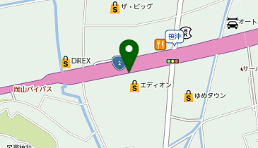 [EV]エディオン倉敷本店の地図画像