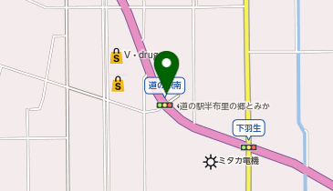 [EV]富加町 道の駅 半布里の郷とみかの地図画像