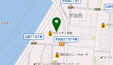 [EV]エディオン宇品店 (立体P 3階)の地図画像