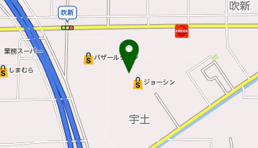 [EV]上新電機(株) ジョーシン篠山店の地図画像