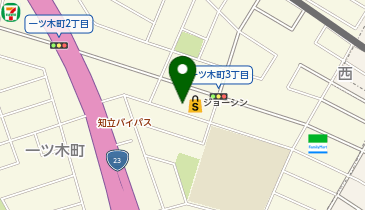 [EV]上新電機(株) ジョーシン一ツ木店の地図画像