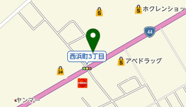 [EV]トヨタモビリティ釧路(株) 根室店 (トヨペット)の地図画像
