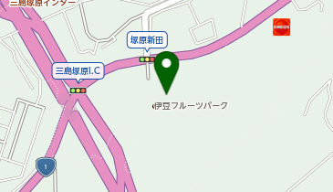 [EV](株)ビードハーブ 伊豆フルーツパークの地図画像