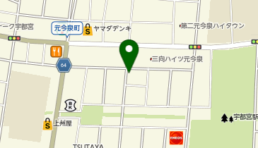 [EV](株)オータニ フードオアシスオータニ宇都宮駅東店の地図画像