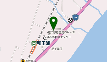 [EV]南房総市 道の駅 和田浦WA・O!の地図画像