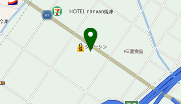 [EV]上新電機(株) ジョーシン焼津インター店の地図画像