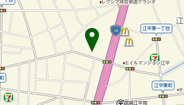 [EV]EVO37宮崎 (平面P)の地図画像