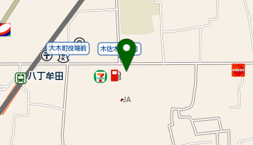 [EV]JA-SS 大木 SS (JA福岡大城)の地図画像