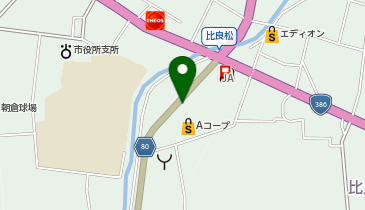 [EV]Aコープあさくら店の地図画像