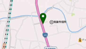 [EV]筑後市役所の地図画像