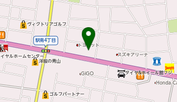 [EV]栃木トヨペット(株) 小山駅南通り店の地図画像