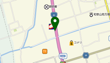 [EV]コスモ石油 湯川SSの地図画像