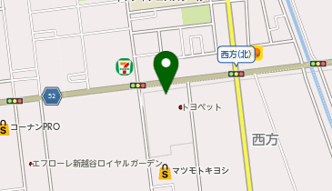 [EV]埼玉トヨペット(株) 南越谷支店の地図画像
