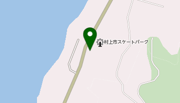 [EV]村上市 スケートパークの地図画像