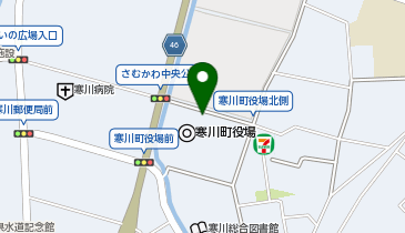 [EV]寒川町役場の地図画像