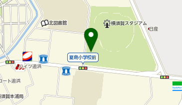 [EV]横須賀スタジアムの地図画像