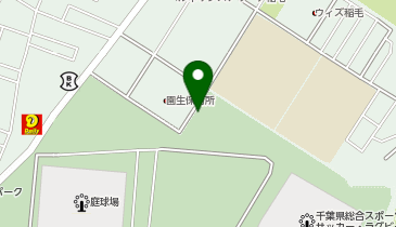 [EV]千葉県総合スポーツセンターの地図画像