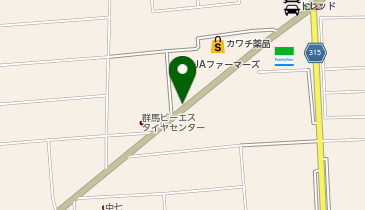 [EV]JAファーマース? 太田藪塚の地図画像