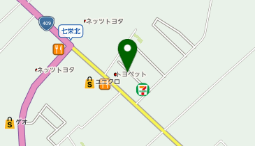 [EV]千葉トヨペット(株) 富里店の地図画像