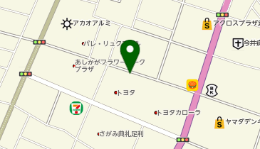 [EV]パチンコプラザ ラ・カータ足利店の地図画像