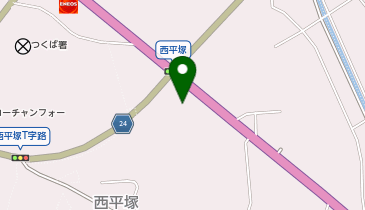 [EV]フライングガーデン つくば西平塚店の地図画像