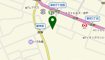 [EV]レステイ水戸の地図画像