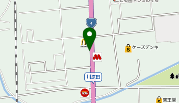 [EV]マクドナルド4号線水沢店の地図画像