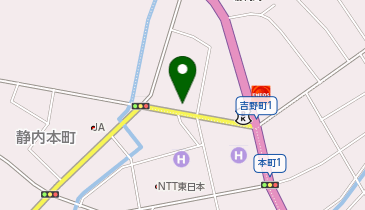 [EV]町営買物客駐車場の地図画像