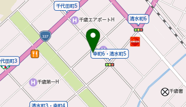 [EV]クイーンズホテル千歳の地図画像