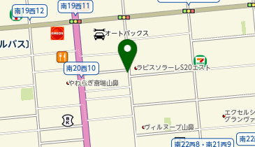 [EV]トラストパーク南20西10の地図画像