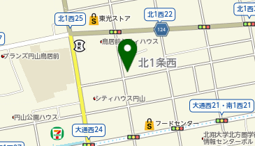 [EV]トラストパーク北1西23の地図画像