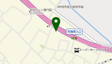 [EV](株)タカサワ Jeep甲府の地図画像