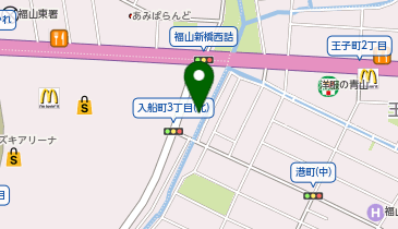 [EV](株)サンヨーオートセンター BYD AUTO 福山の地図画像