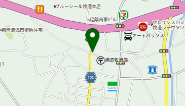 [EV](株)琉球銀行 牧港支店の地図画像