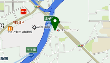 [EV]トヨタモビリティ東京(株) 王子店 (東京トヨペット)の地図画像