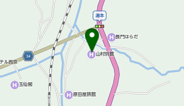 [EV](有)観光ホテル山村屋 山村別館の地図画像