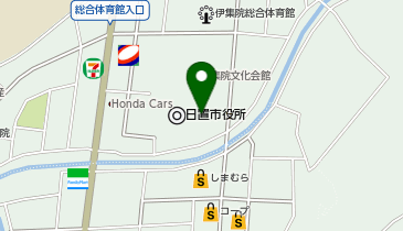 [EV]日置市 市役所本庁の地図画像